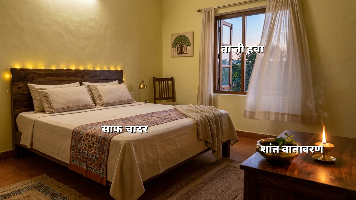 समय की कमी वाले लोगों के लिए १० मिनट में बेडरूम शांत करने के आसान तरीके