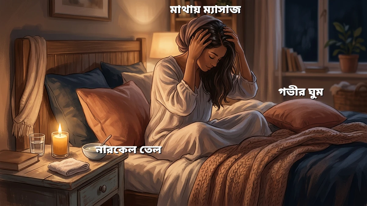 पहली बार मालिश करने वालों के लिए नारियल तेल से सिर की मालिश